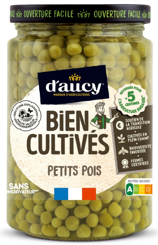 Légumes d'aucy de la gamme « Bien Cultivés »