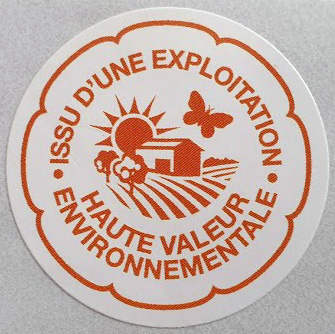Macarons autocollants « Haute Valeur Environnementale »